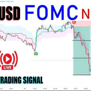 Live ( FOMC NEWS ) XAUUSD GOLD 5M Chart Scalping Forex Trading Signals