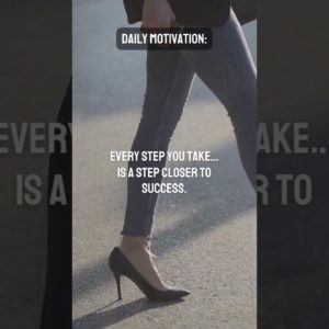 Take 1 Step Towards Success TODAY 👠 (Financial Motivation) #shorts #motivation #girlboss #investing