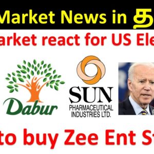 Reason for bank stock rise | Market reaction for US election result | Dabur, Sun pharma, Zee result