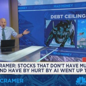 No one cares about debt ceiling, at least for now, says Jim Cramer