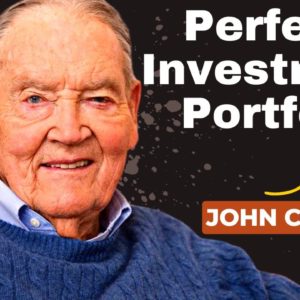 Vanguard Founder John C. Bogle Gives Advice to Young Person on the Perfect Investment Portfolio