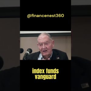 John Bogle : Cost of Index Funds