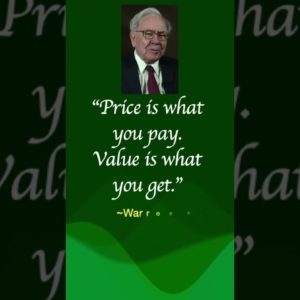 What is Price?by Warren Buffett/shorts #shorts #youtubeshorts