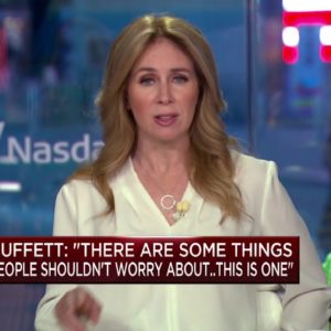 Warren Buffett says he’s not worried about Fitch’s U.S. downgrade